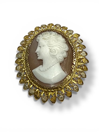 Brosche Mandile 1922 Dame Cammei antichi in Silber Conchiglia 2MSPCM37 - 2MSPCM37